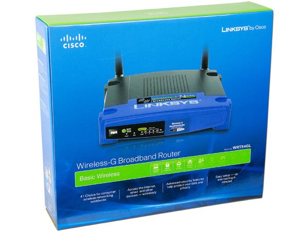 Ruteador Linksys WRT54GL Wireless-G Broadband Router (802.3/3u, 802.11b/g) hasta 54 Mbps