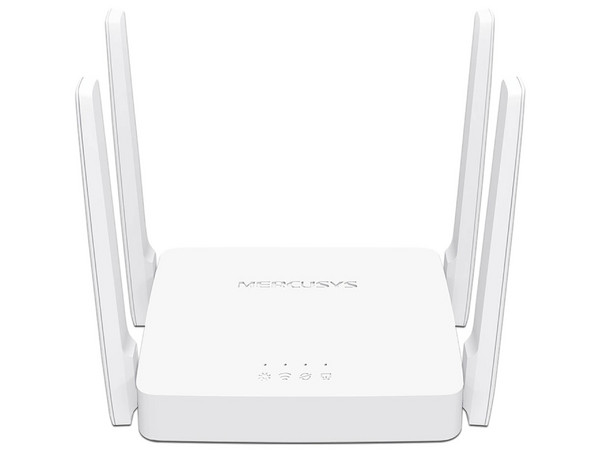 Router inalámbrico MERCUSYS AC 1200 Archer AC10 de doble banda, Wireless AC (2.4Ghz - 5Ghz), hasta 1167 Mbps.