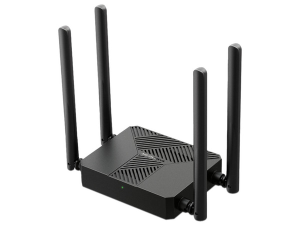 Router Inalambrico Mercusys Ax1500 MR62X, 4 Antenas, Wi-fi 6, 2 Rj-45, 1501 Mbit/s, Color Negro.