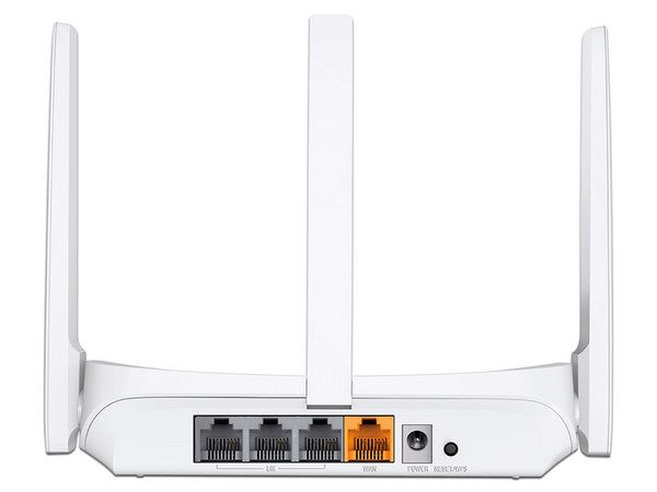 Router inalámbrico MERCUSYS MW306R Wireless N (Wi-Fi 4), hasta 300Mbps, 3 antenas, Color Blanco.
