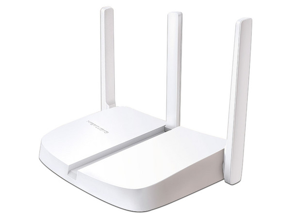 Router inalámbrico MERCUSYS MW306R Wireless N (Wi-Fi 4), hasta 300Mbps, 3 antenas, Color Blanco.
