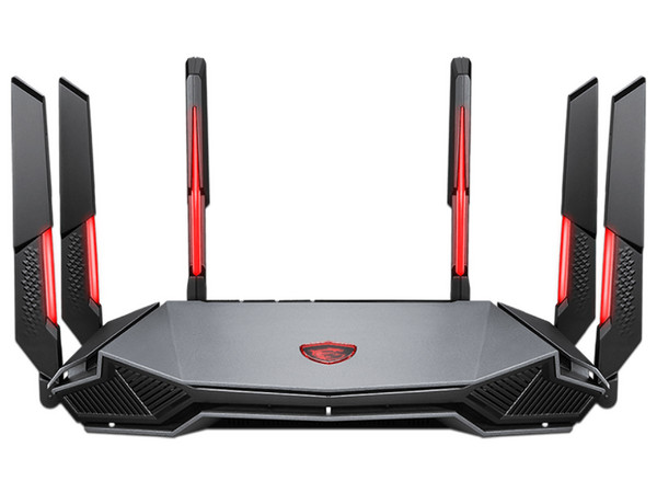 Gaming Router MSI RADIX AXE6600 WiFi 6E Tri-Band ofrece velocidades de hasta 6600 Mbps, soporte para WiFi 6E en 2.4/5/6 GHz, puertos 2.5G y Gigabit, y está optimizado para gaming