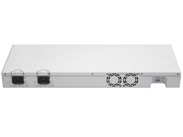 Router MikroTik CCR1009-7G-1C-1S+ de 7 puertos Gigabit, 1 Combo TP/SFP, 1 puerto SFP+, montaje en Rack, 1U.
