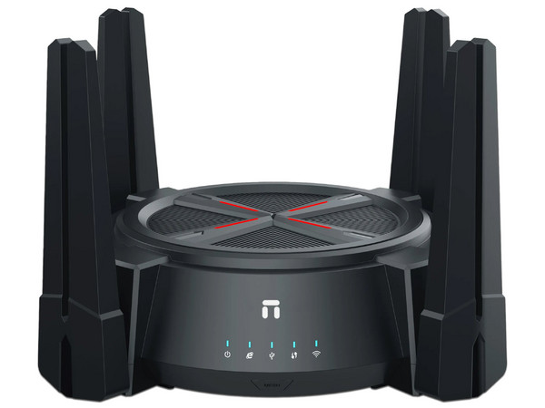 Router y Punto de Acceso NX62 AX6000 Wi-Fi 6 Mesh Todo en Uno, 8 Antenas de Alta Ganancia, Negro.