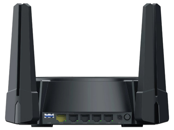 Router y Punto de Acceso NX62 AX6000 Wi-Fi 6 Mesh Todo en Uno, 8 Antenas de Alta Ganancia, Negro.
