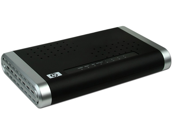 Router Grandsonic HP WR-3204 Wireless IEEE802.11b/g, 4 Puertos.  