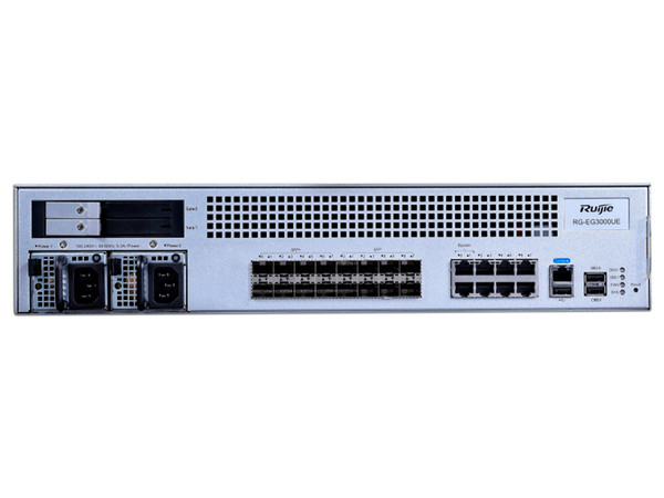 Router Ruíjile Core RG-EG3000XE, 8 Puertos RJ-45, 8 Puertos SFP+ y 2 Puertos QSFP+.
