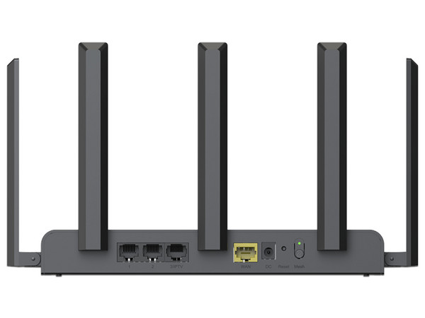 Router Inalámbrico Ruijie RG-EW1300G de Doble Banda, Wireless AX (Wi-Fi 6), hasta 867 Mbps, Color Negro.