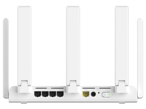 Router inalámbrico MESH Ruijie, Diseñado para Gaming con doble puerto WAN Gigabit, 3 puertos LAN Gigabit, WI-FI 6, 2x2 doble Banda. Color Blanco.