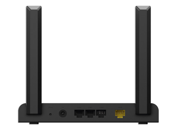 Router Ruijie RG-EW300N, Hasta 16 usuarios concurrentes, con desempeño de 300 Mbps. Color Negro.