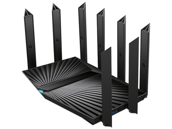 Router Inalámbrico Gigabit TP-Link Archer AX90 AX6600 de Triple Banda, Wireless AX (Wi-Fi 6), hasta 4804 Mbps, LAN Gigabit.