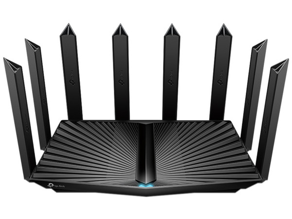 Router Inalámbrico Gigabit TP-Link Archer AX90 AX6600 de Triple Banda, Wireless AX (Wi-Fi 6), hasta 4804 Mbps, LAN Gigabit.