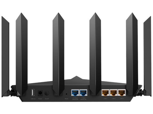 Router Inalámbrico Gigabit TP-Link Archer AX90 AX6600 de Triple Banda, Wireless AX (Wi-Fi 6), hasta 4804 Mbps, LAN Gigabit.