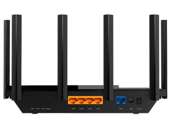 Router Inalámbrico TP-Link Archer AXE75 de Triple Banda, Wireless AX (Wi-Fi 6E), hasta 2402Mbps, LAN Gigabit. Color Negro.