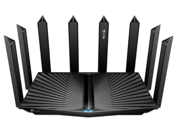 Router Inalámbrico TP-Link Archer AXE95 de Triple Banda, Wireless AX (Wi-Fi 6E), One Mesh, 1 puerto WAN/LAN de 2.5 Gbps, 3 puertos LAN de 1 Gbps.