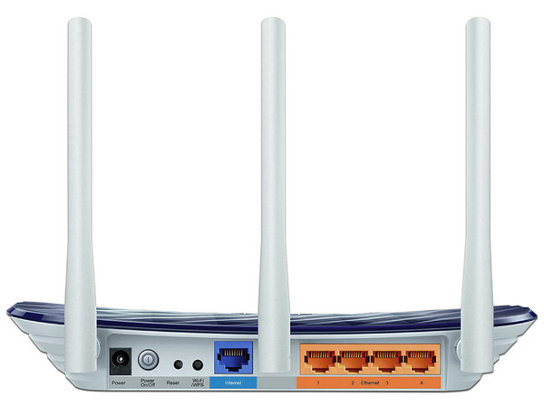 Router Inalámbrico TP-Link Archer C20, de Doble Banda, Wireless AC (Wi-Fi 5), hasta 433Mbps en 5GHz.
