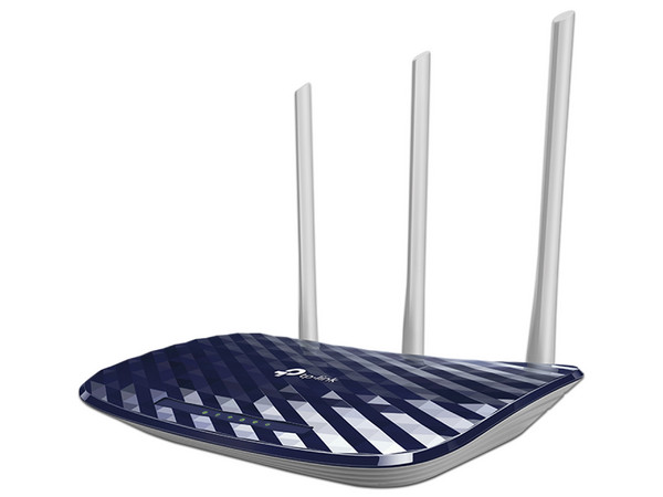 Router Inalámbrico TP-Link Archer C20, de Doble Banda, Wireless AC (Wi-Fi 5), hasta 433Mbps en 5GHz.