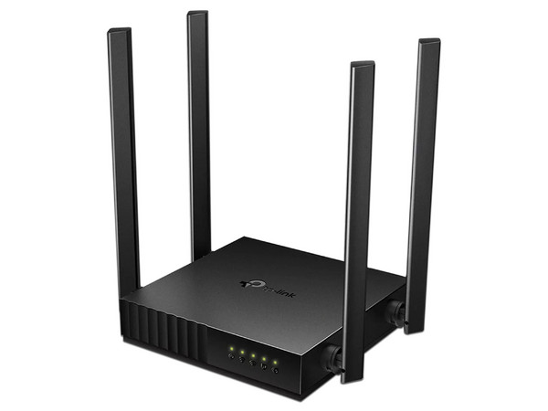 Router inalámbrico TP-Link AC 1200 Archer C50 de doble banda, Wireless AC (Wi-Fi 5), hasta 1200 Mbps.