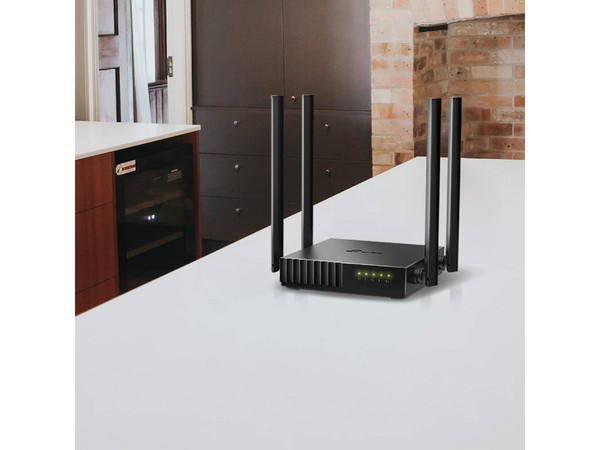 Router inalámbrico TP-Link AC 1200 Archer C50 de doble banda, Wireless AC (Wi-Fi 5), hasta 1200 Mbps.