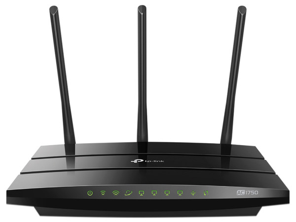 Router Inalámbrico Gigabit TP-Link Archer C7 AC1750 de doble banda, Wireless AC (Wi-Fi 5), hasta 1750Mbps, USB, LAN Gigabit.