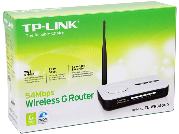 Ruteador Inalámbrico TP-LINK, Wireless G, 54Mbps