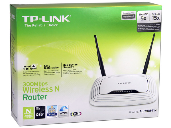 Router Inalámbrico TP-LINK, Wireless-N Wireless N (Wi-Fi 4), 300Mbps.