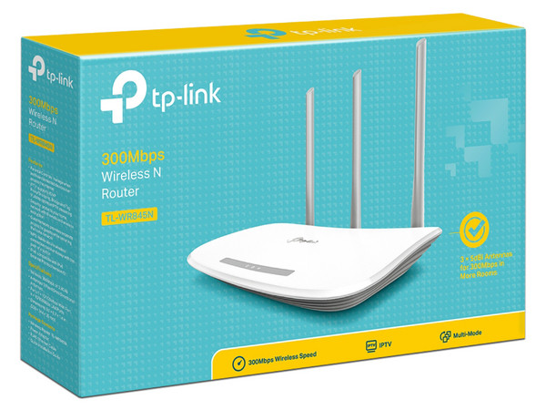 Router Inalámbrico TP-LinK TL-WR845N, Wireless N (Wi-Fi 4), hasta 300Mbps.
