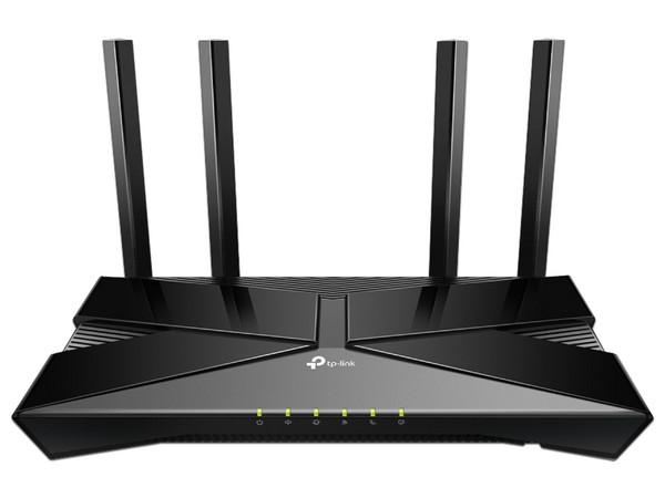 Router Inalámbrico TP-LINK XX231V, Wireless AX1800 (Wi-Fi 6), 4 Puertos RJ-45 (10/100/1000 Mbps), OFDMA, MU-MIMO. Color Negro.