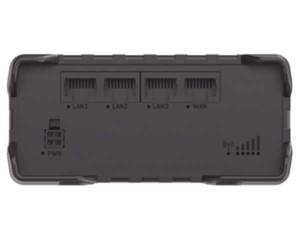 Router LTE Teltonika dual SIM, 4G LTE, 4 Puertos Ethernet (1 Puertos WAN y 3 Puertos LAN Gigabit).
