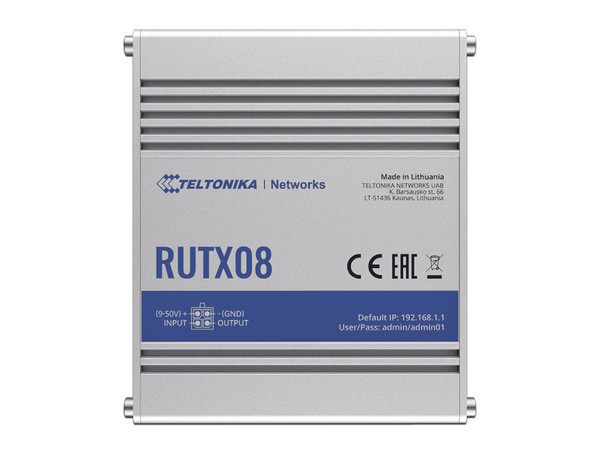Ruteador Industrial Teltonika VPN, 3 Puertos, Hasta 100 Mbps.