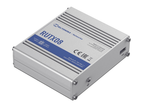 Ruteador Industrial Teltonika VPN, 3 Puertos, Hasta 100 Mbps.