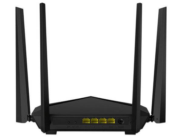 Router Inalámbrico Tenda AC10 de doble banda, Wireless AC (Wi-Fi 5), hasta 1167Mbps. Color Negro.