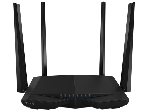 Router Tenda AC6 AC1200 de doble banda, Wireless AC (Wi-Fi 5), hasta 1200Mbps, 4 antenas de 5dBi.