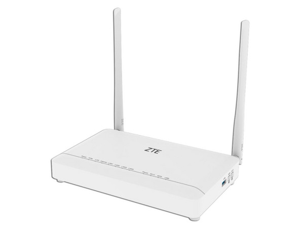 Router Inalámbrico ZTE F670L Wireless (Wi-Fi 5), Doble banda de hasta 1200 Mbps.