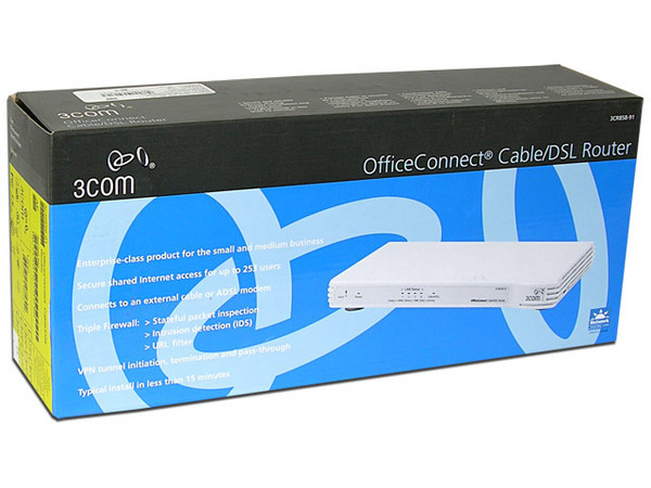 Ruteador 3Com OfficeConnect para Cable/DSL