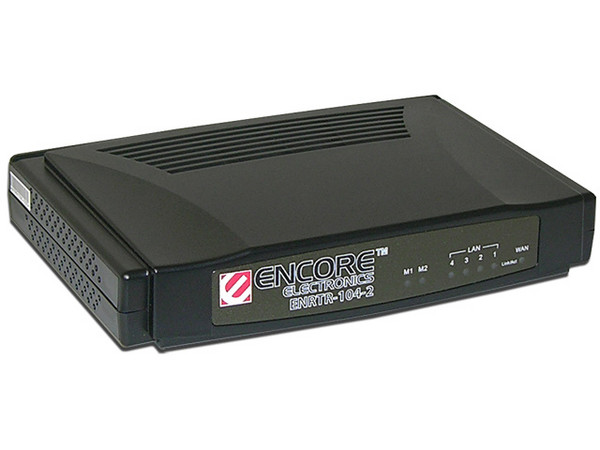 Ruteador Encore Cable/DSL con 4 Puertos
