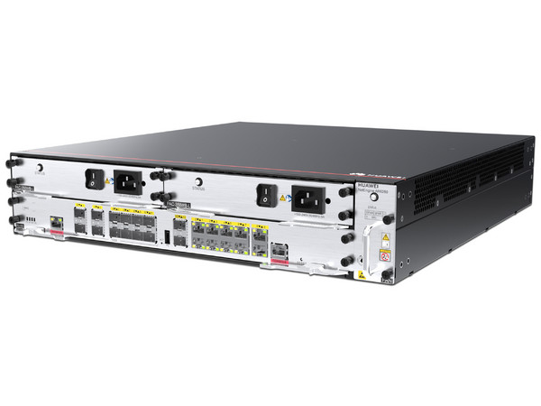 Router Empresarial Huawei NetEngine AR6280, 14 Puertos SFP+, 10 Puertos RJ-45 10/100/1000 Mbps, 2 Puertos USB, Color Negro.