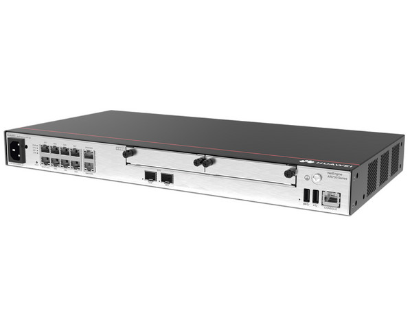 Router Empresarial Huawei AR720, 2 puertos 10/100/1000 Mbps combo 2 puertos SFP (WAN), 8 puertos 10/100/1000 Mbps(WAN/LAN), VPN, balanceo de cargas, hasta 700 clientes.