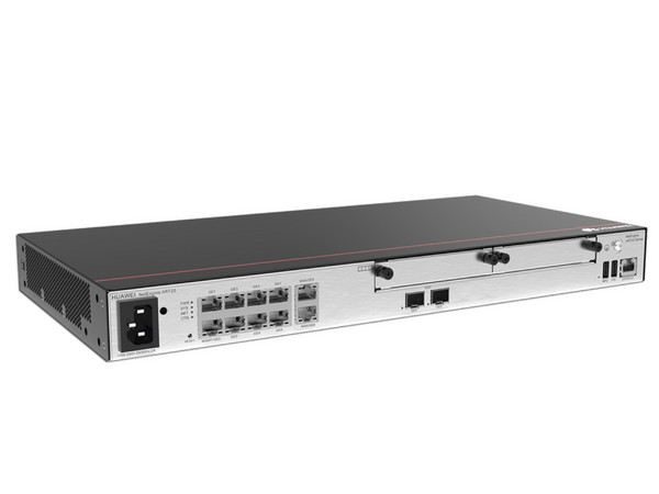 Router Empresarial Huawei AR720, 2 puertos 10/100/1000 Mbps combo 2 puertos SFP (WAN), 8 puertos 10/100/1000 Mbps(WAN/LAN), VPN, balanceo de cargas, hasta 700 clientes.
