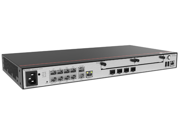 Router Empresarial Huawei AR730, 2 puertos 10/100/1000 Mbps combo, 2 puertos SFP (WAN), 8 puertos 10/100/1000 Mbps(WAN/LAN), VPN, balanceo de cargas, hasta 1200 clientes.