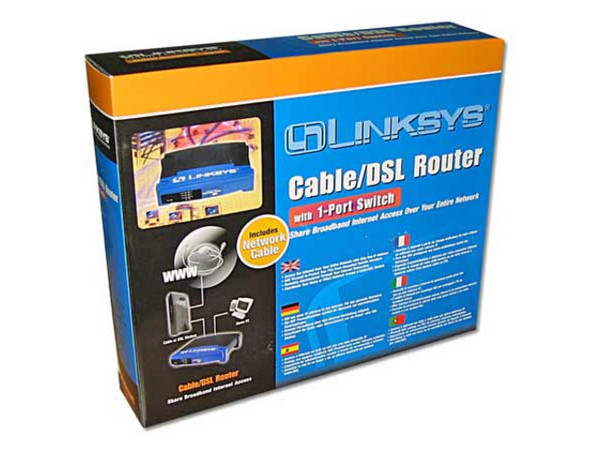 Ruteador Linksys EtherFast Cable/DSL con 1 Puerto