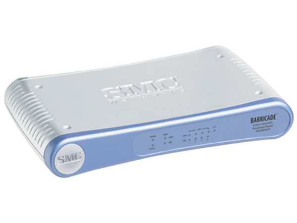 Router de banda ancha con puertos de servidor de impresión paralelo y USB integrados