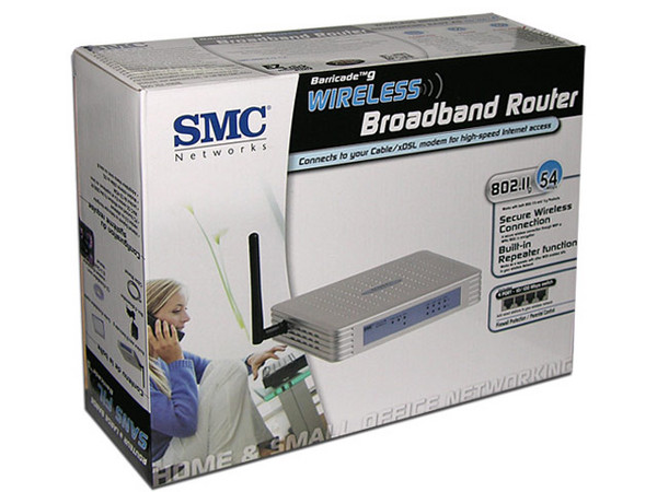 Router para cable/DSL de banda ancha con acceso inalámbrico de 54Mbps y 2,4 GHz