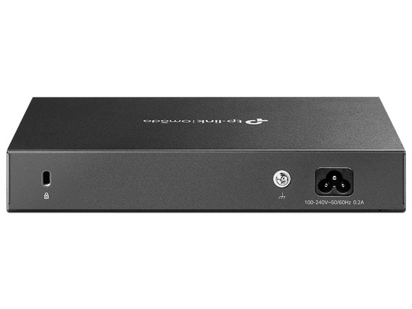 Ruteador TP-LINK Omada ER7206, 4 Puerto Gigsbiy RJ-45 WAN, 1 Puerto SFP, 1 Puerto USB 3.0 Tipo A, Color Negro.
