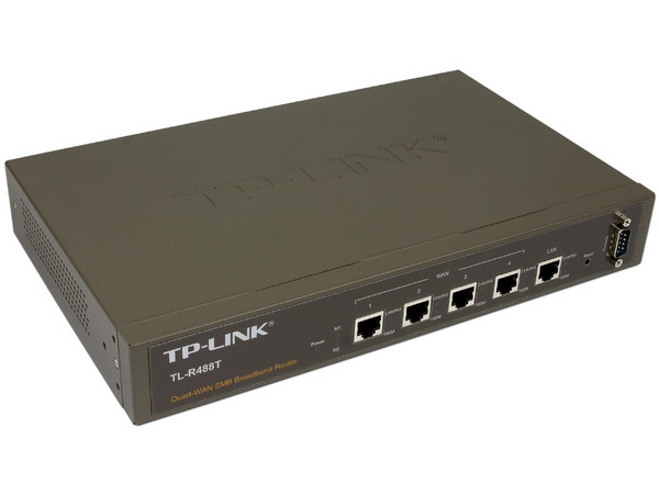 Router TP-LINK de 4 puertos WAN y 1 puerto LAN, le permite disfrutar de hasta cuatro conexiones a Internet de diferentes ISPs al mismo tiempo.