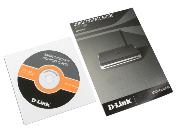 Servidor de impresión inalámbrico D-Link DPR-1260