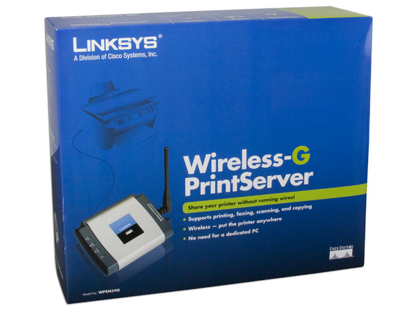 Servidor de impresión Linksys WPSM54G