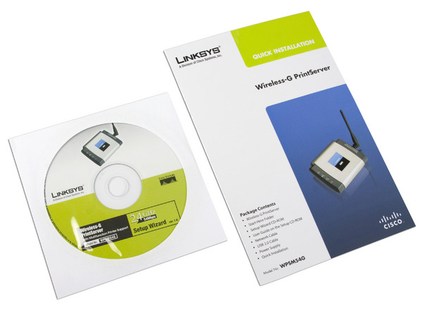 Servidor de impresión Linksys WPSM54G