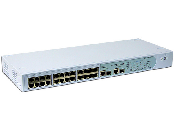 Switch 3Com Baseline Switch 2226 Plus 24 puertos 10/100 y 2 puertos de uso dual