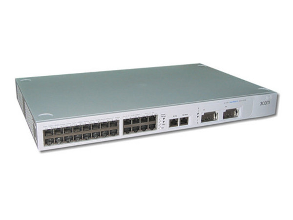 Switch 3Com® SuperStack® 3 4228G de 28-Puertos + 2 Puertos Gigabit